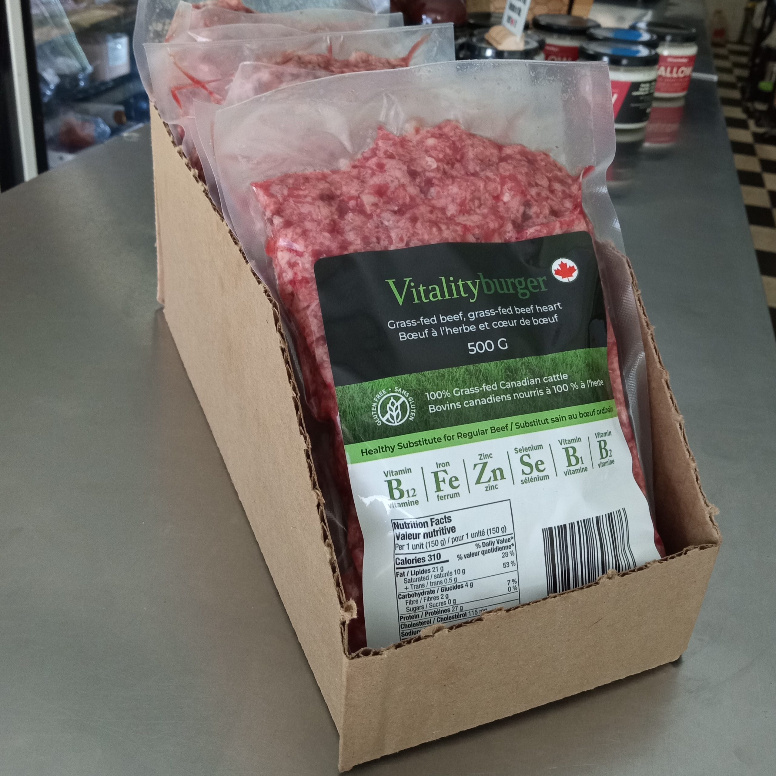 VitalityBurger Package (Case)